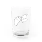 むすこくんのなかよしさん Water Glass :front