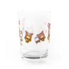 ニャジロウショップSUZURI店のこあぴょんグラス Water Glass :front