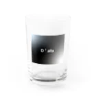 Daliaのmetallic Water Glass :front