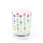 BONONEのぽわぽわなおはな柄 Water Glass :front