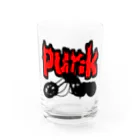 【12moonMonstarＺ】トゥエルブムーンモンスターズのパンクバイカーズ Water Glass :front