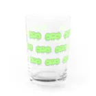 410kiki_shopのぬのちゃんズ_豆ちゃん兄弟 Water Glass :front