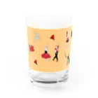 satomimitsukiのドン・キホーテ オレンジ Water Glass :front