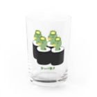 麦畑のカッパ巻き Water Glass :front