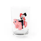 レズっ娘クラブの豚の乗り物 Water Glass :front