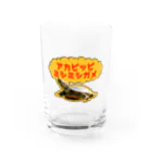 ヨロシオマ商事のアカピッピミシミシガメ Water Glass :front