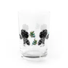 e↑LOGICのフクロウダンス　グラス Water Glass :front