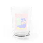 QB🦖のユメ_p Water Glass :front