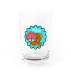 ひらめ【討伐隊】のひらめくん Water Glass :front