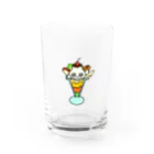 み〜にょのフルーツパフェちゃん Water Glass :front