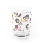 倉田けいのすこやかな母子 Water Glass :front