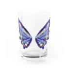 せきね まりのの蝶々の羽 グラス前面