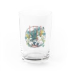 Forever HANKOKIのおはなもりもり山月記 Water Glass :front