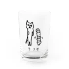 ネコ生のネコ生グラス Water Glass :front