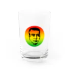 贔屓屋のsaigodon_Rasta Water Glass :front