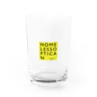 HOMELESS OPTICANのLOGO PRINTED GLASS Water Glass :front