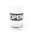 B/BのOPEN Water Glass :front