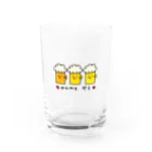 OHINOO516のあいらぶびーる Water Glass :front