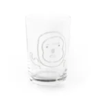 ひよこまめの剛腕なゴリラ Water Glass :front