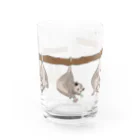 prunelleのオポッサムくんたち Water Glass :front