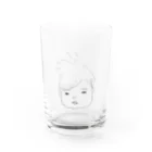 ひよこまめのMUSUKO Water Glass :front