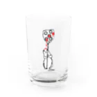 馴鹿 Jun-Rokuのジャム受け係のプレーリードッグ Water Glass :front