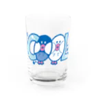 SugarfrostのCOOL文鳥 Water Glass :front