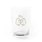 さぼのひよこのぴぃ Water Glass :front