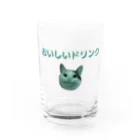 たいやき焼き隊のおいしいドリンク Water Glass :front