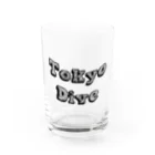 Tokyo Dive ⅡのTokyoDiveロゴ Water Glass :front