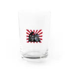 USAcafeティンカーベルのクレープやさんのサクラベースと愉快な仲間たち Water Glass :front