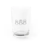 √shokupan の3人一緒！ Water Glass :front