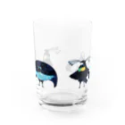 キクチミロのフウチョウコンビ Water Glass :front