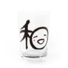 ぽちのやの笑顔の和 Water Glass :front