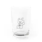 リリオのリス、歯磨きをする。 Water Glass :front