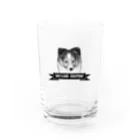 onehappinessのシェルティ パピー Water Glass :front