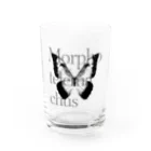 NEROのMorpho telemachus Water Glass :front