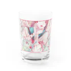 psychomoonのクリームソーダ中毒 Water Glass :front