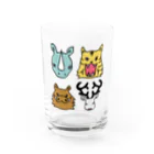 はらぺこたろうの息子の好きな動物 Water Glass :front