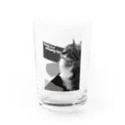 こはるで園のシックなぽんちゃん Water Glass :front