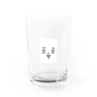 カワグチマサミのグッズのアホっぽい顔 Water Glass :front