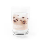 Siamese cat シャムのSiamese cat シャム猫 Water Glass :front