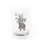 FORGOTTEN NIGHTMAREの心臓を守るるにゃん Water Glass :front