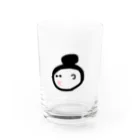 hiriのお団子頭の人 Water Glass :front