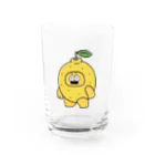 おひげのポンのレモン Water Glass :front