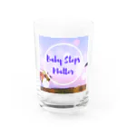 iro_chiharuのBaby Steps Matter☆クレタ島サンセット Water Glass :front