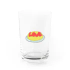 山崎ミートのLOVEオムライス Water Glass :front