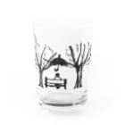 BRÜCKEのハンズフリーのひと Water Glass :front