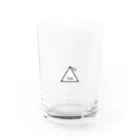 まるさんかくしかくのTEA Water Glass :front