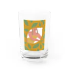 ヒトミアキラの fruits girl Water Glass :front